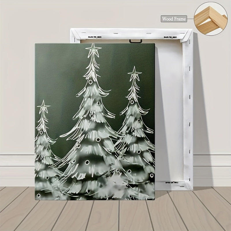 Weihnachtliches Wandbild-Set