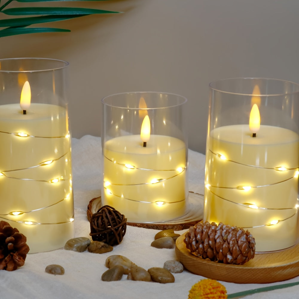 Flammenlose LED - Kerzen