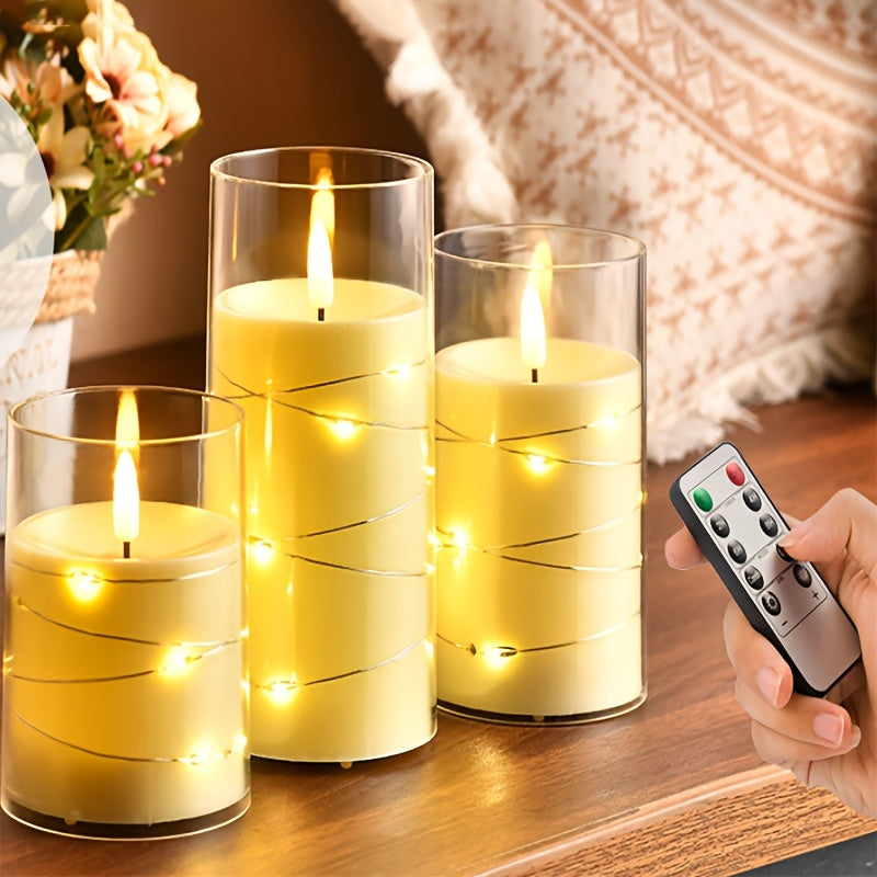 Flammenlose LED - Kerzen