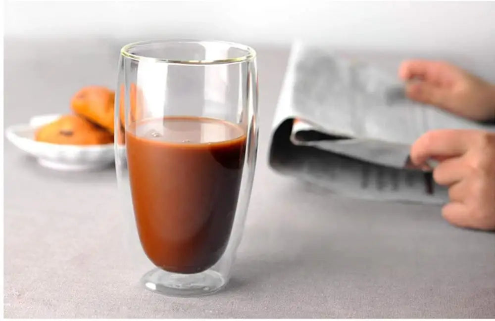 Doppelwandige Kaffeegläser