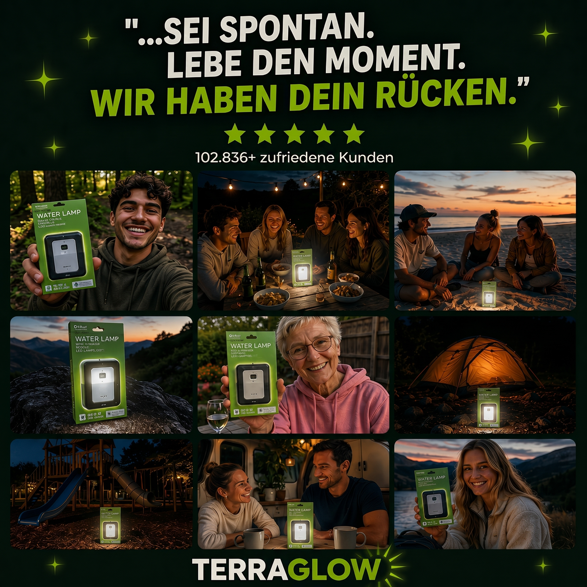 TerraGlow – 102.836+ zufriedene Kunden