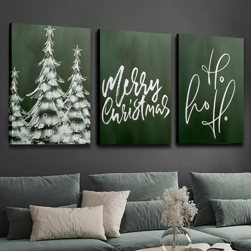 Weihnachtliches Wandbild-Set