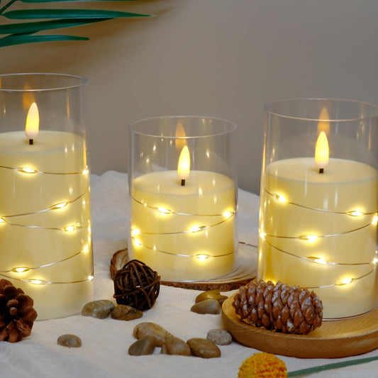 Flammenlose LED - Kerzen