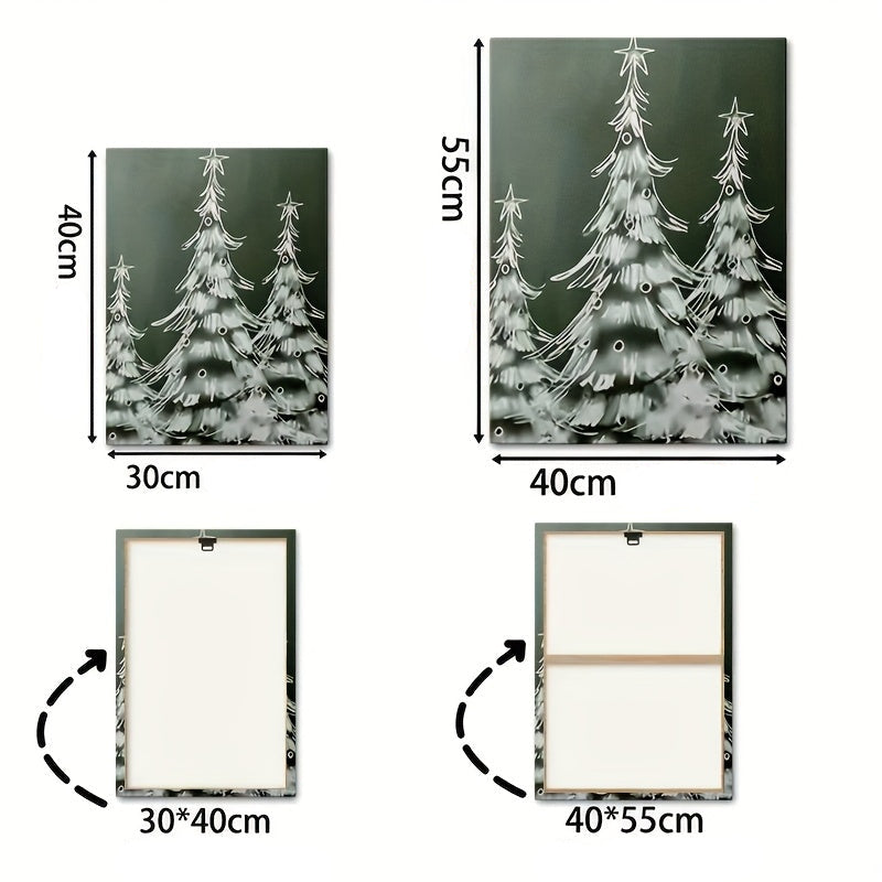 Weihnachtliches Wandbild-Set