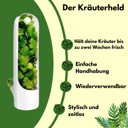 Kräuter Held- Hält deine Kräuter frisch