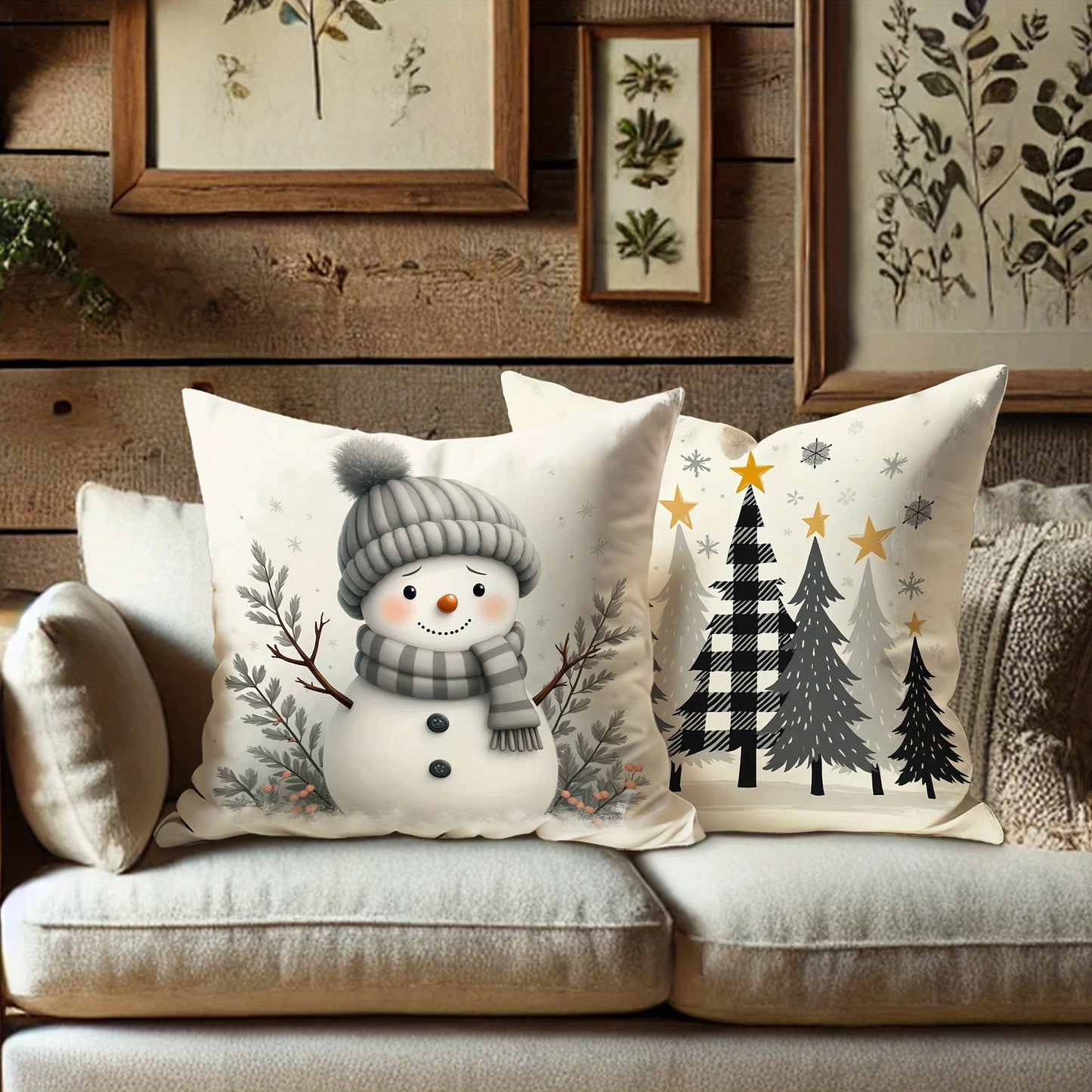 Weihnachtliche Kissen