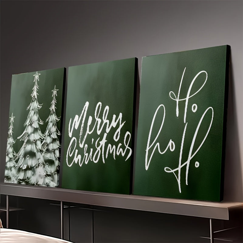 Weihnachtliches Wandbild-Set