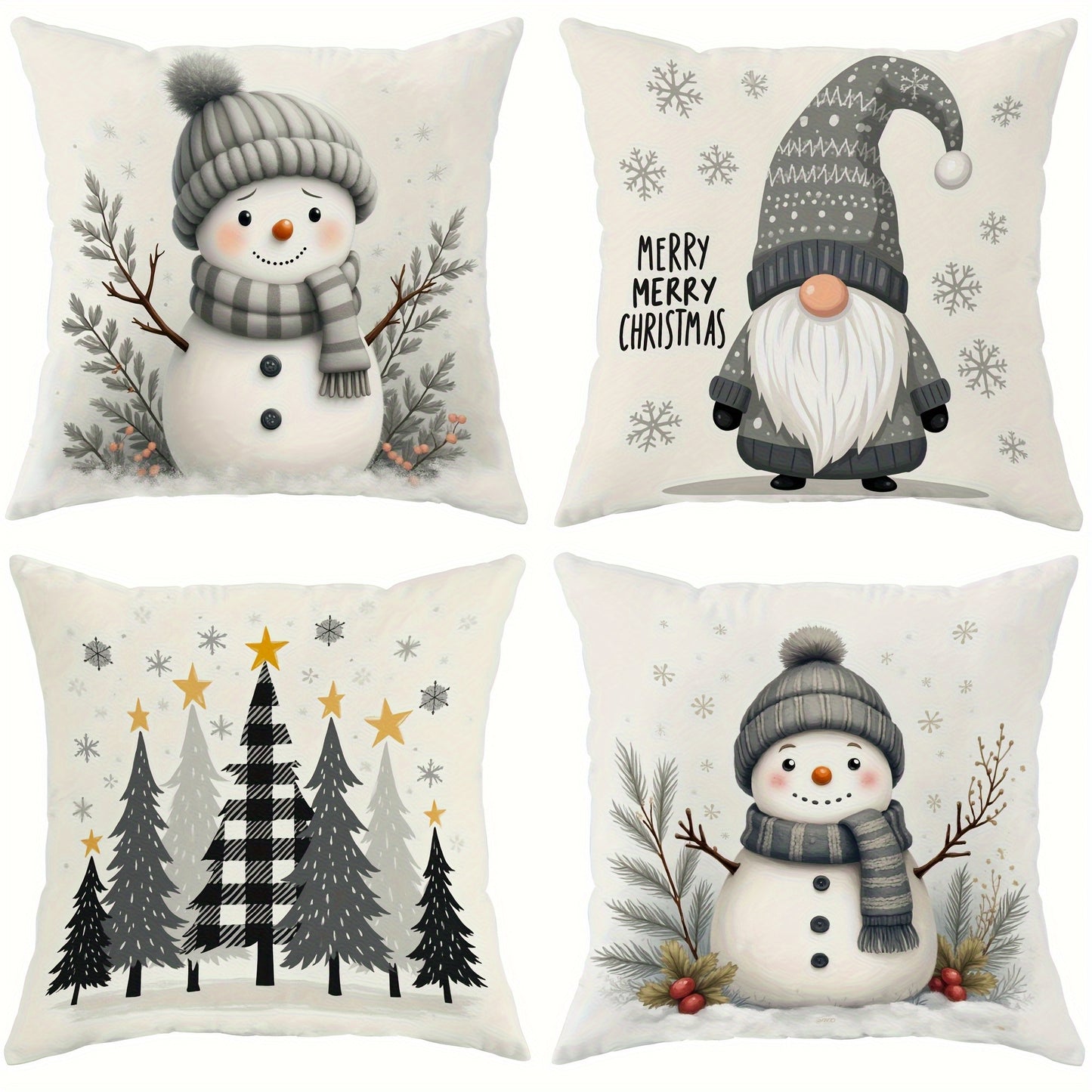 Weihnachtliche Kissen